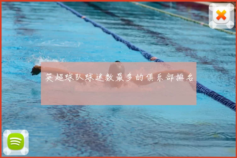 英超球队球迷数最多的俱乐部排名