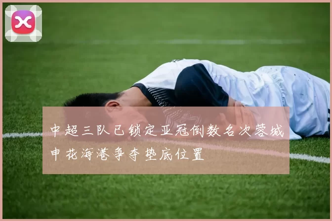 中超三队已锁定亚冠倒数名次蓉城申花海港争夺垫底位置