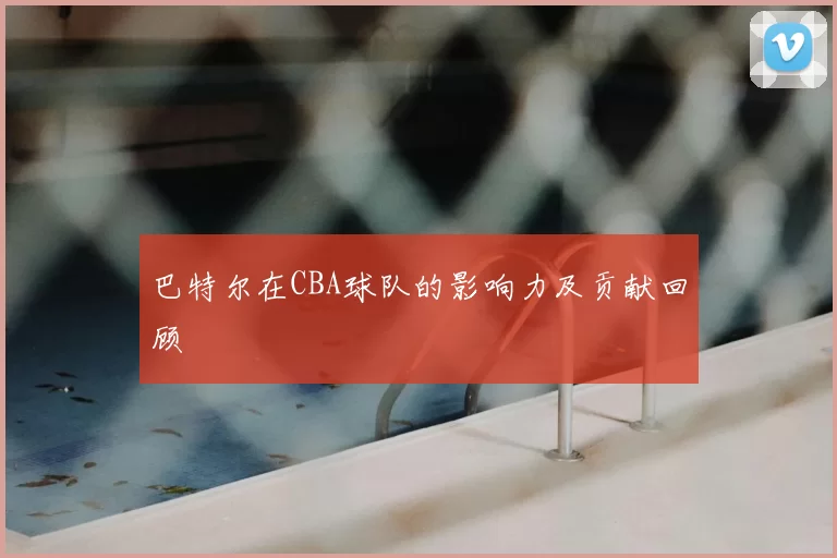 巴特尔在CBA球队的影响力及贡献回顾